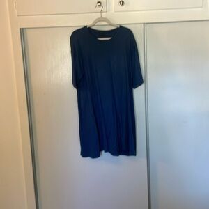 cos T-shirt dress, navy
